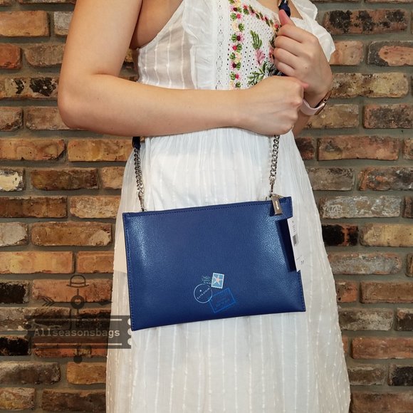 Kate spade blue crossbody sale